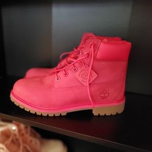 Like new timberlands w box